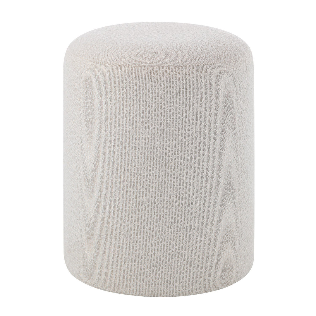 Corbin Ottoman in Off-White - available from The Lighting Shoppe, trusted by Canadian homeowners