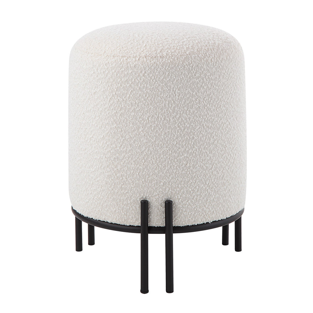 Cynthia Ottoman in Off-White - available from The Lighting Shoppe, trusted by Canadian homeowners