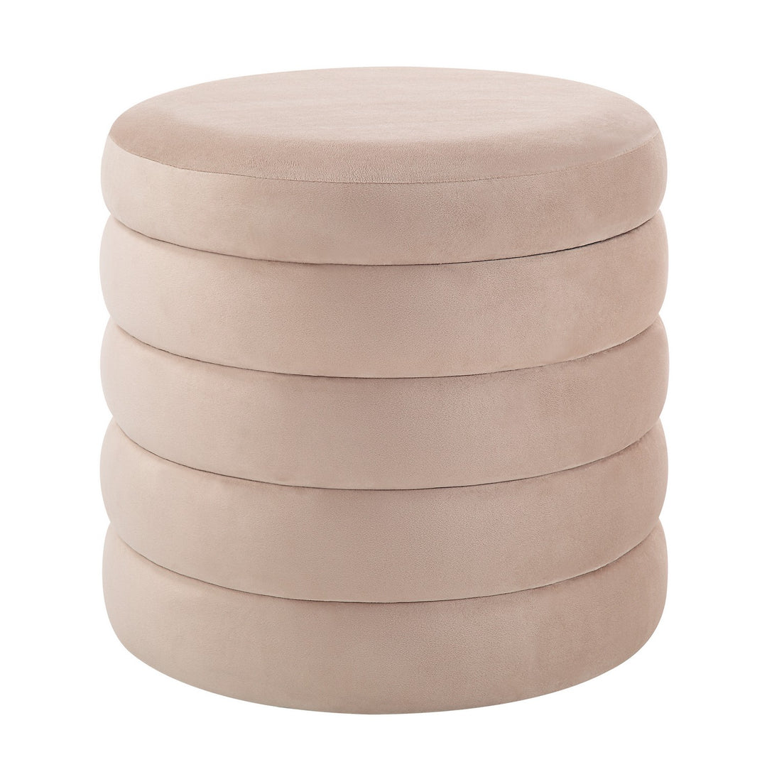Lloyd Ottoman in Beige - available from The Lighting Shoppe, trusted by Canadian homeowners
