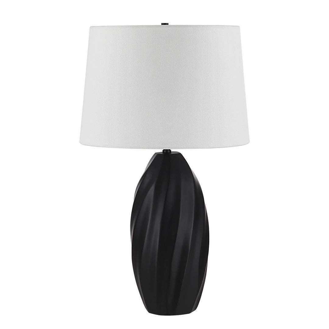 Alicent LED Table Lamp in Matte Black - available from The Lighting Shoppe, trusted by Canadian homeowners
