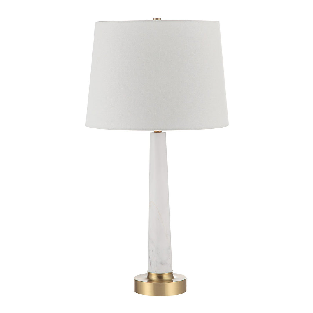 Kinsale LED Table Lamp in Honed White - available from The Lighting Shoppe, trusted by Canadian homeowners
