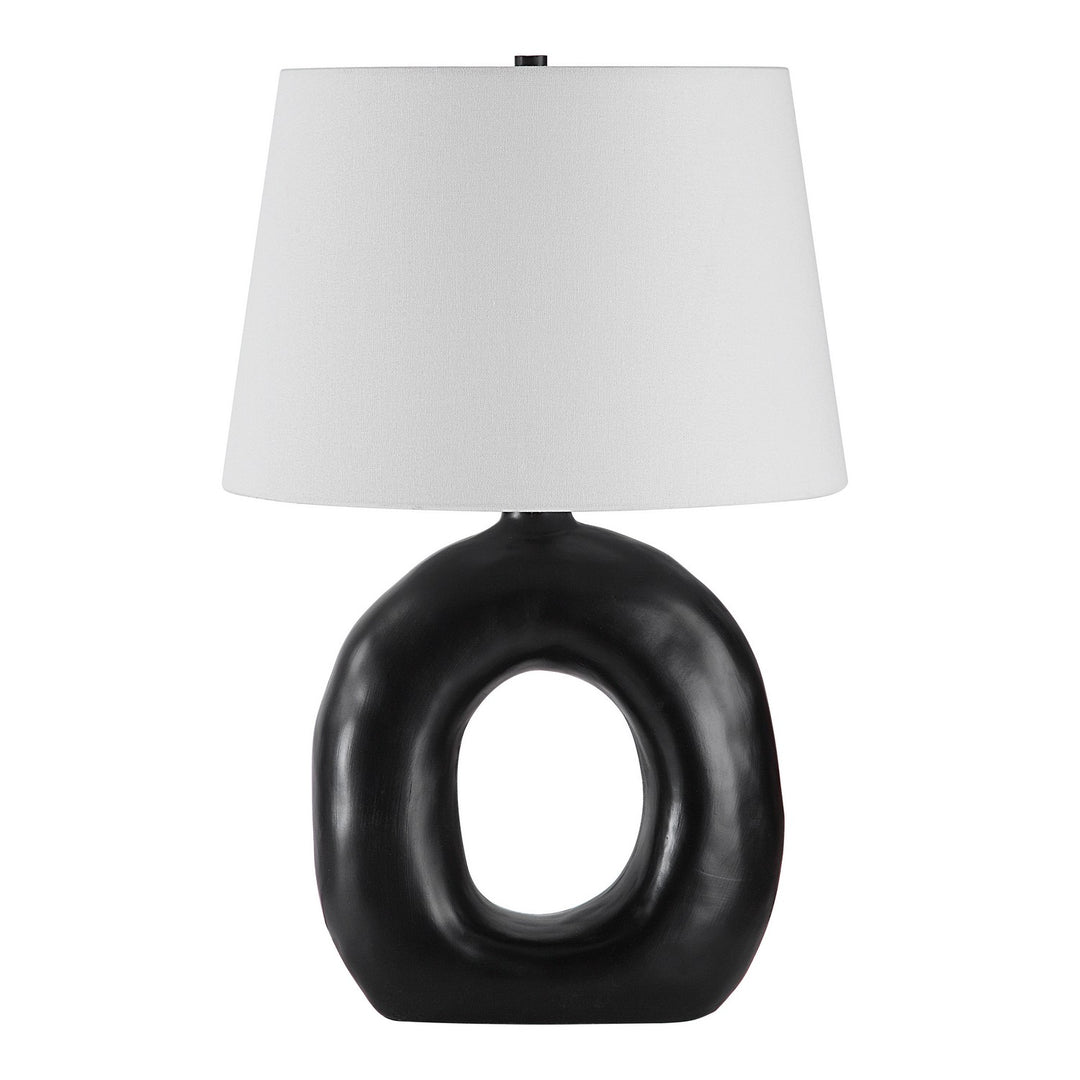 Omaru LED Table Lamp in Matte Black - available from The Lighting Shoppe, trusted by Canadian homeowners