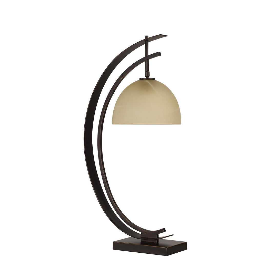 Pervinca One Light Table Lamp in Bronze - available from The Lighting Shoppe, trusted by Canadian homeowners