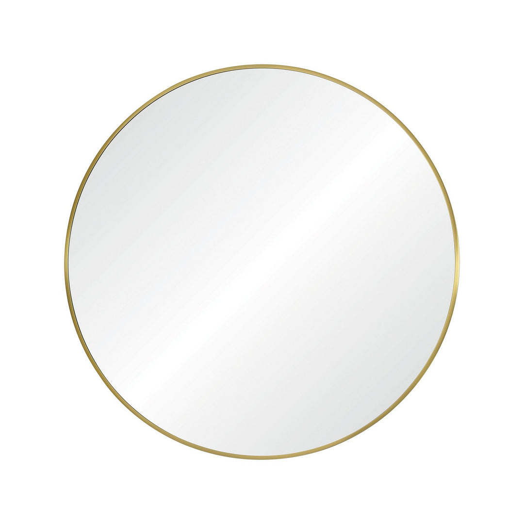 Parga Mirror in Satin Brass - available from The Lighting Shoppe, trusted by Canadian homeowners