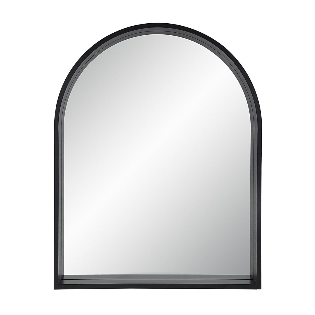 Cove Mirror in Matte Black - available from The Lighting Shoppe, trusted by Canadian homeowners