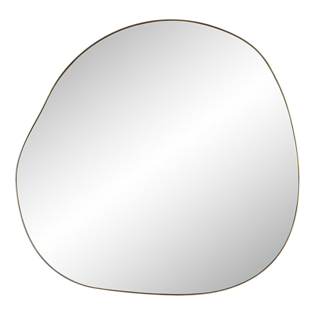 Peony Mirror in Burnished Brass - available from The Lighting Shoppe, trusted by Canadian homeowners