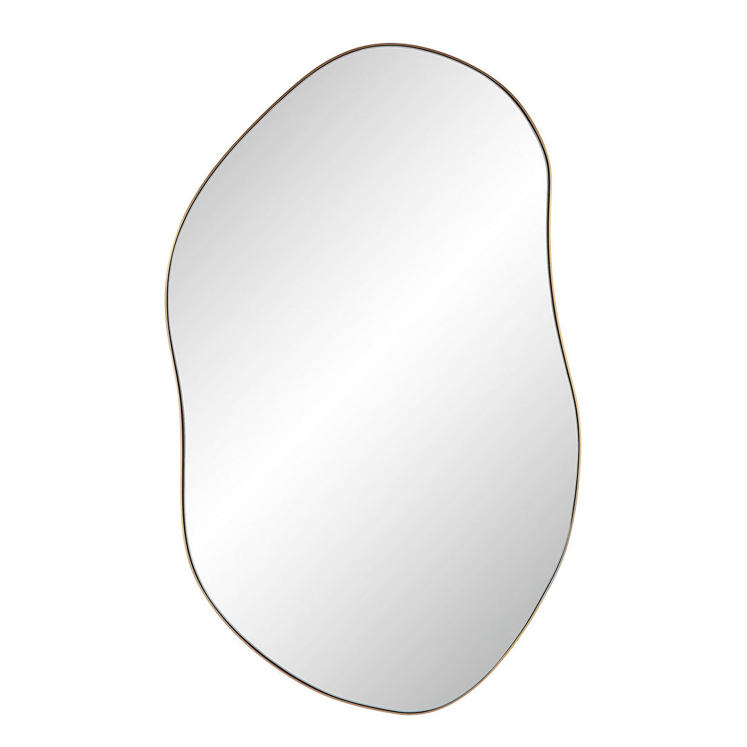 Noria Mirror in Burnished Brass - available from The Lighting Shoppe, trusted by Canadian homeowners
