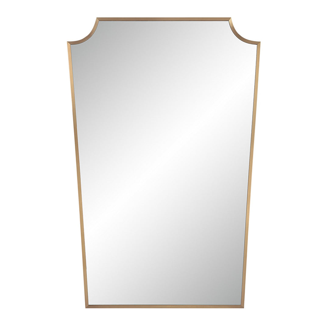 Brigid Mirror in Burnished Brass - available from The Lighting Shoppe, trusted by Canadian homeowners