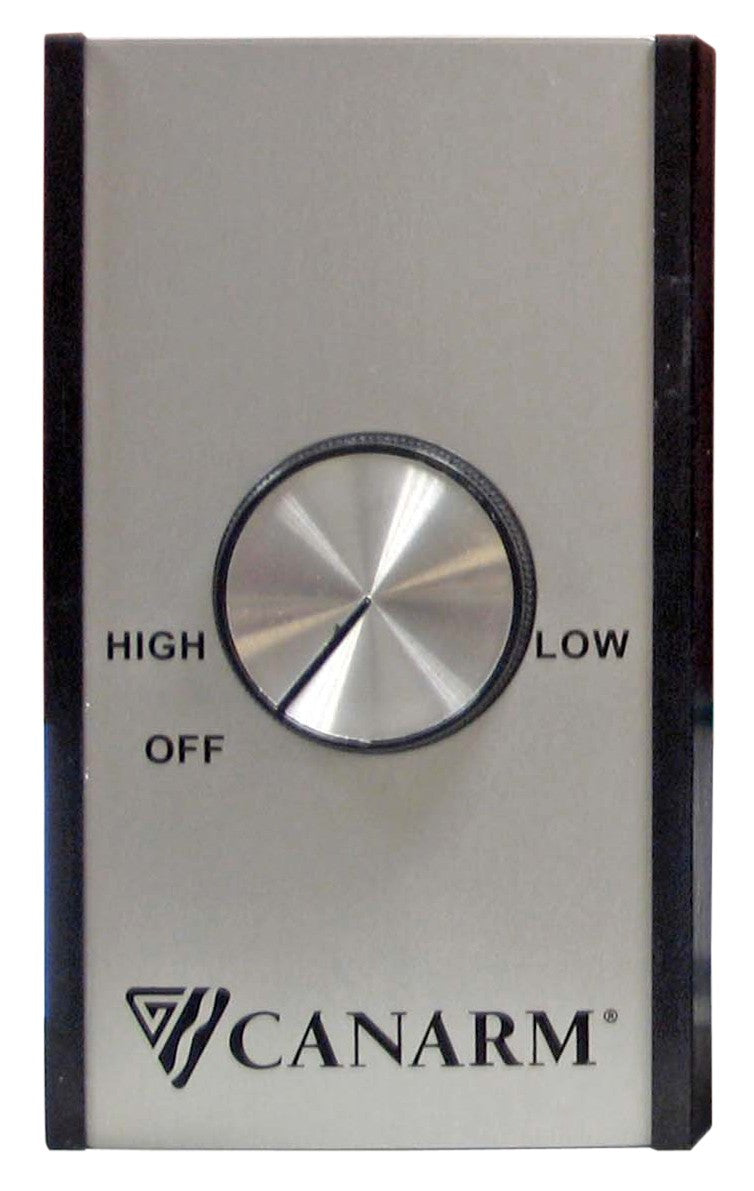 Fan Control in Silver Finish - available from The Lighting Shoppe, trusted by Canadian homeowners