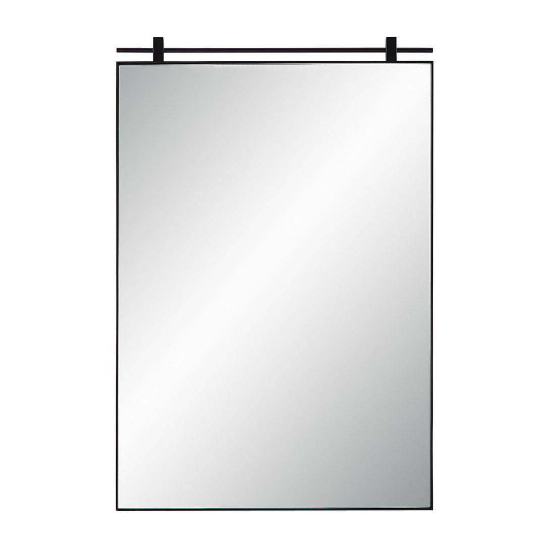 Titel Mirror in Matte Black - available from The Lighting Shoppe, trusted by Canadian homeowners