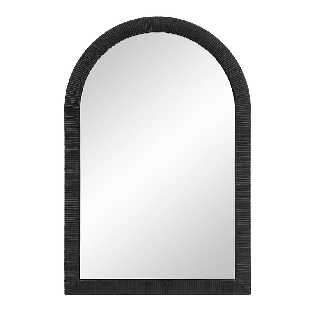 Prilly Mirror in Matte Black - available from The Lighting Shoppe, trusted by Canadian homeowners