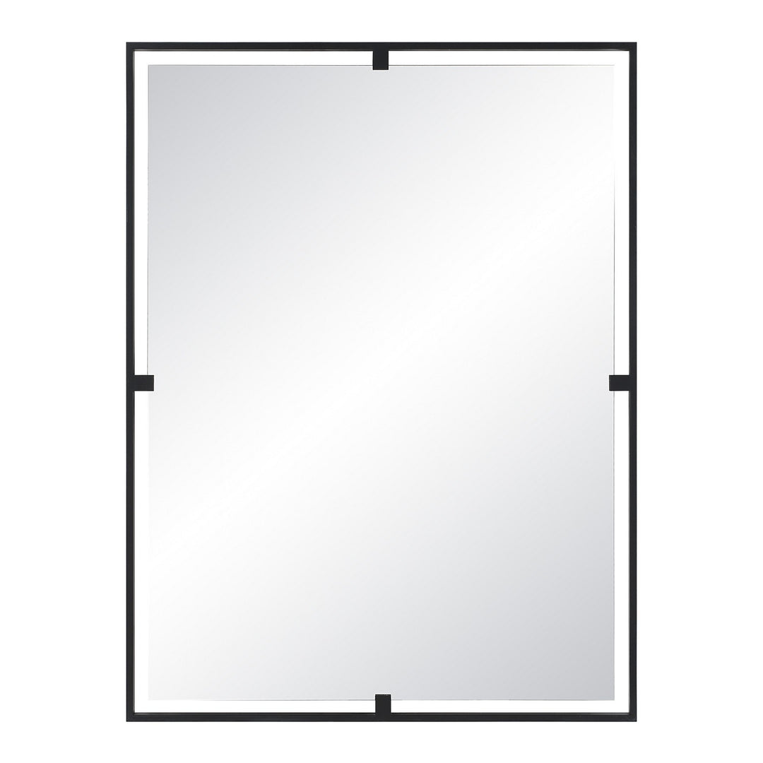 Marco Mirror in Matte Black - available from The Lighting Shoppe, trusted by Canadian homeowners