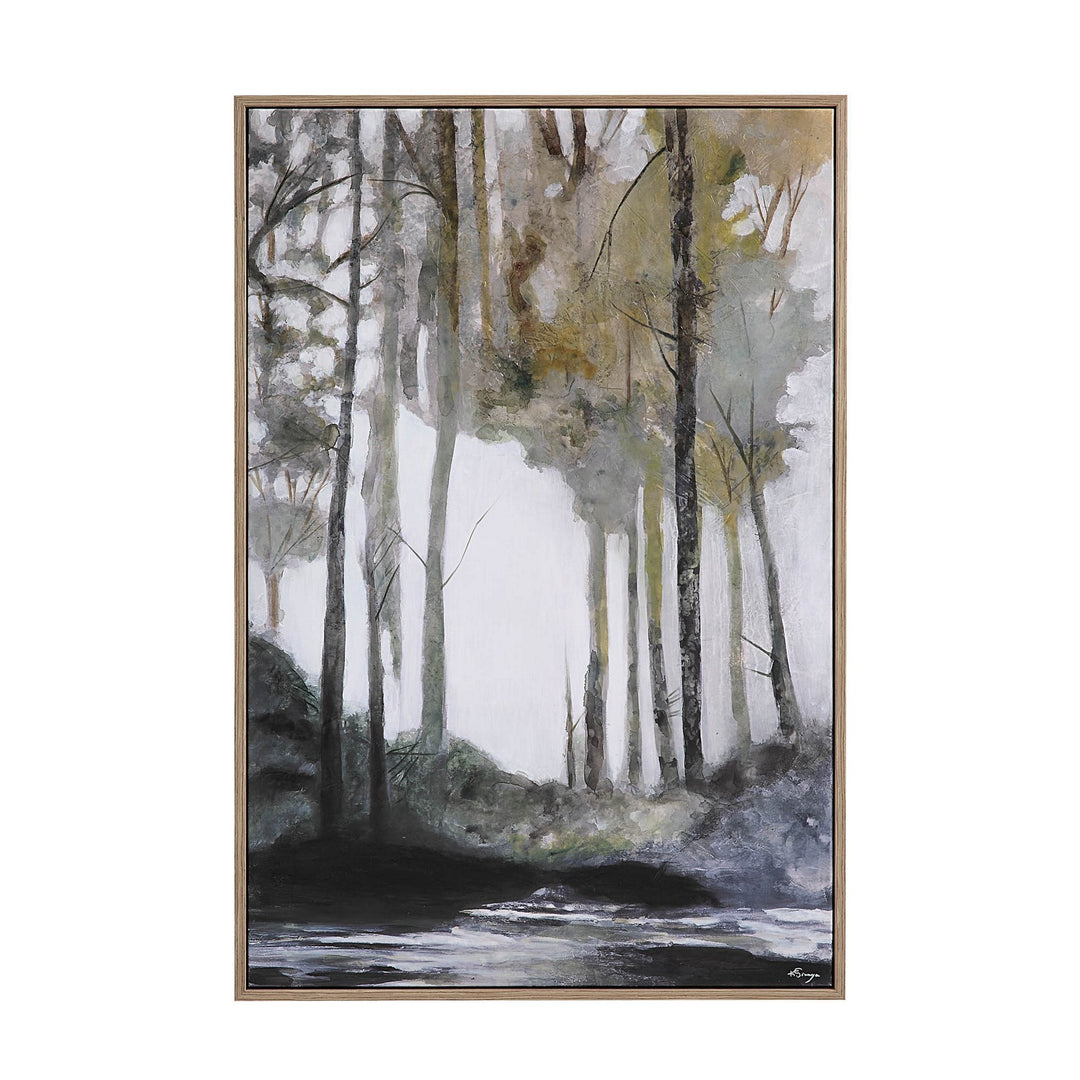 Catania Canvas Art in Light Walnut - available from The Lighting Shoppe, trusted by Canadian homeowners