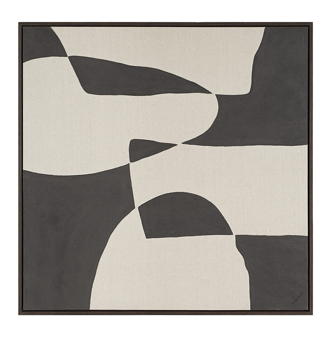 Altino Canvas Art in Black Oak - available from The Lighting Shoppe, trusted by Canadian homeowners