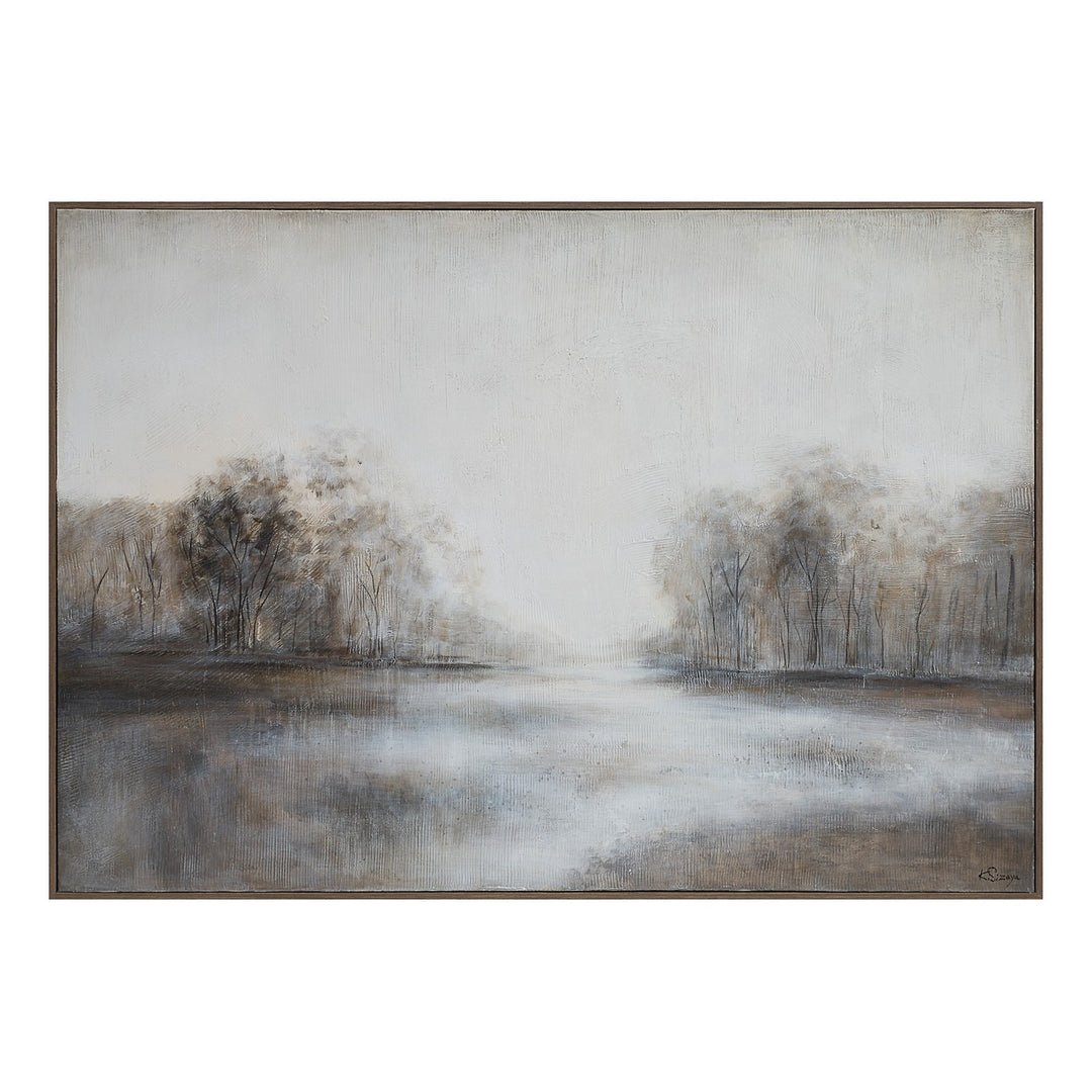 Country Canvas Art in Dark Brown - available from The Lighting Shoppe, trusted by Canadian homeowners