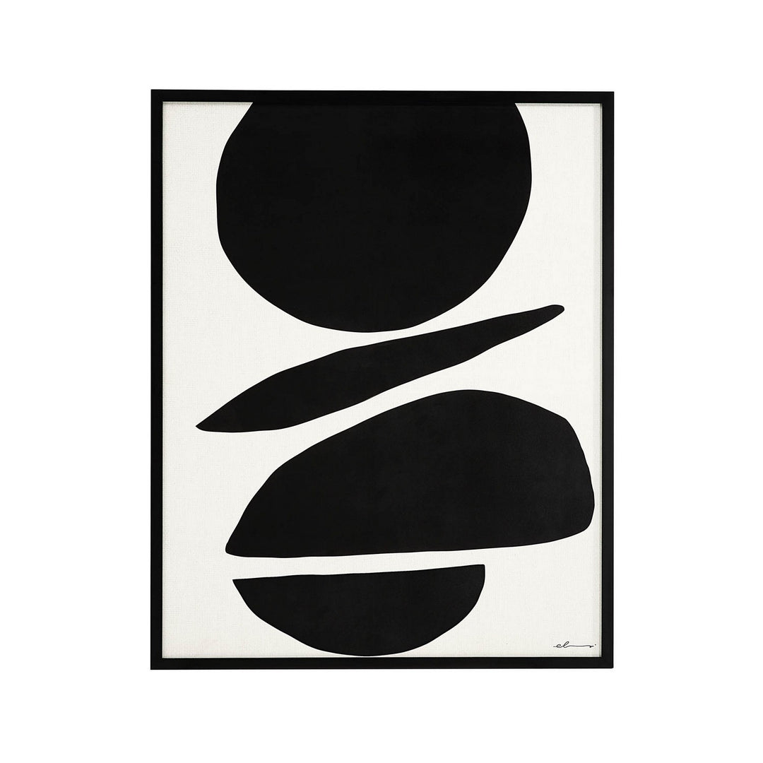 Cercola Wall Art in Black - available from The Lighting Shoppe, trusted by Canadian homeowners