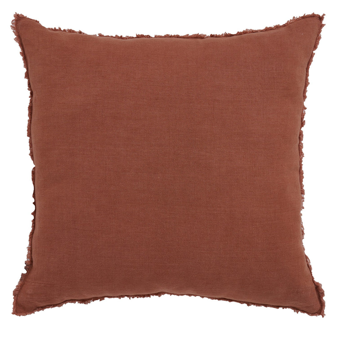 Roselyn Pillow in Terracotta - available from The Lighting Shoppe, trusted by Canadian homeowners