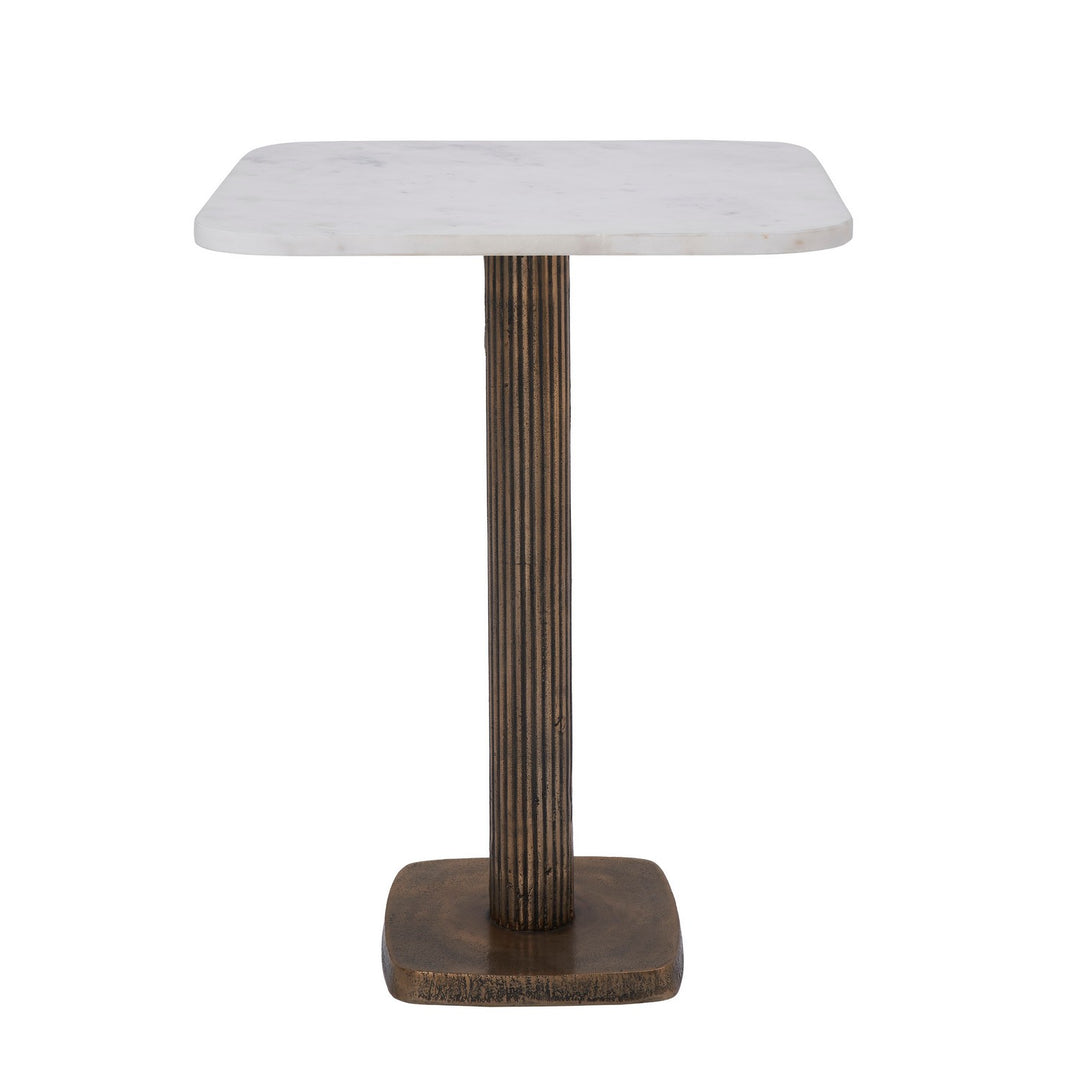 Renwil Canada - TA467 - Side Table - Allard - Antique Brass