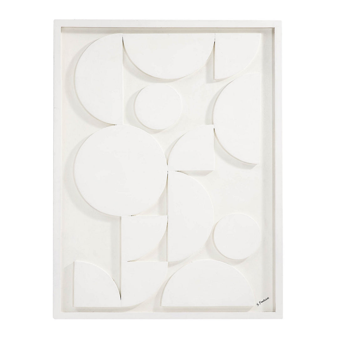 Tivat Wall Art in White - available from The Lighting Shoppe, trusted by Canadian homeowners