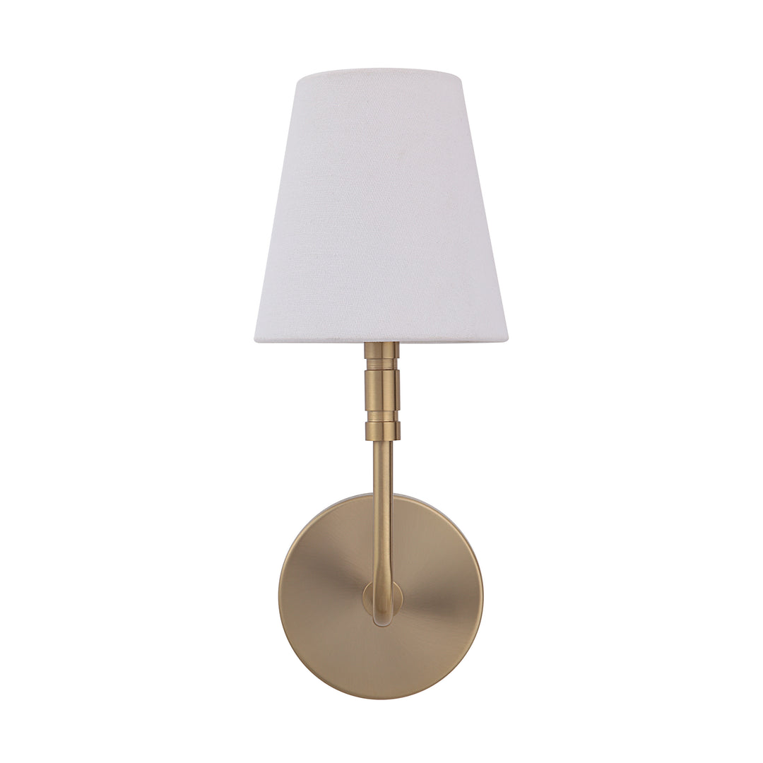 Milia LED Wall Sconce in Burnished Brass - available from The Lighting Shoppe, trusted by Canadian homeowners
