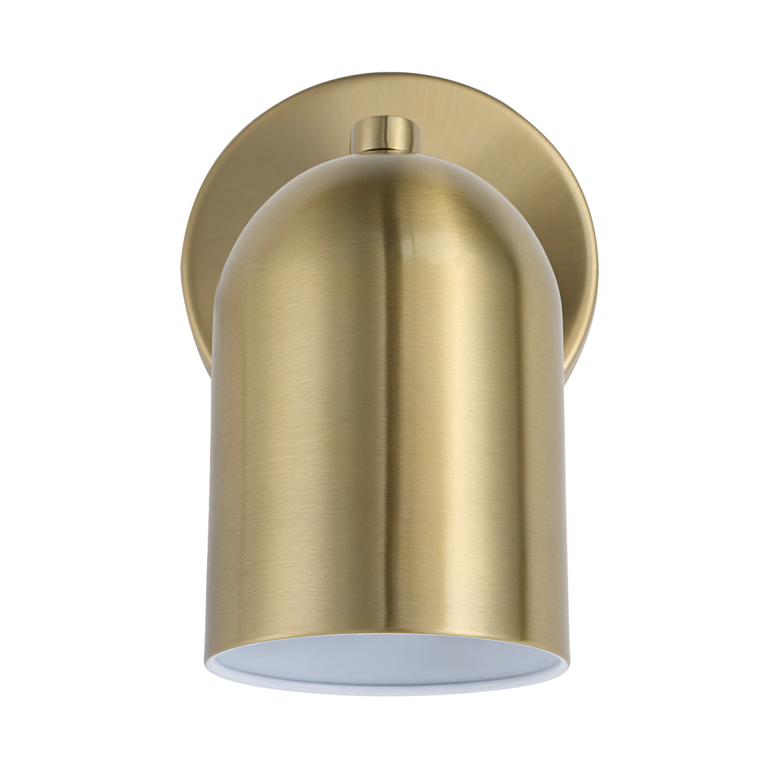Vorona LED Wall Sconce in Burnished Brass - available from The Lighting Shoppe, trusted by Canadian homeowners