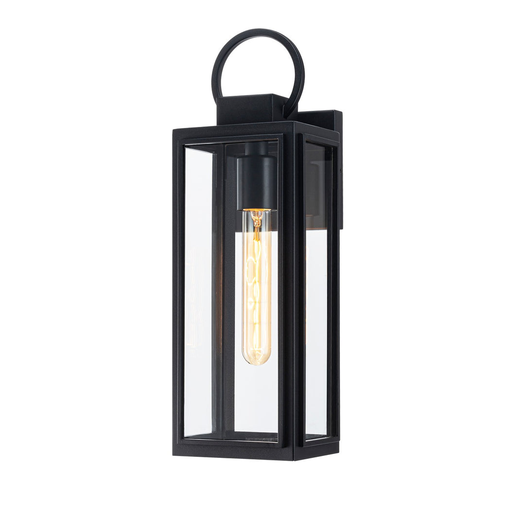 Matteo Canada - E20101MB - One Light Outdoor Wall Mount - Crosby - Matte Black