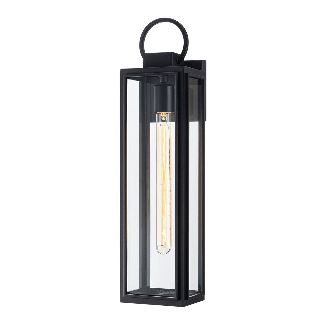 Matteo Canada - E20102MB - One Light Outdoor Wall Mount - Crosby - Matte Black