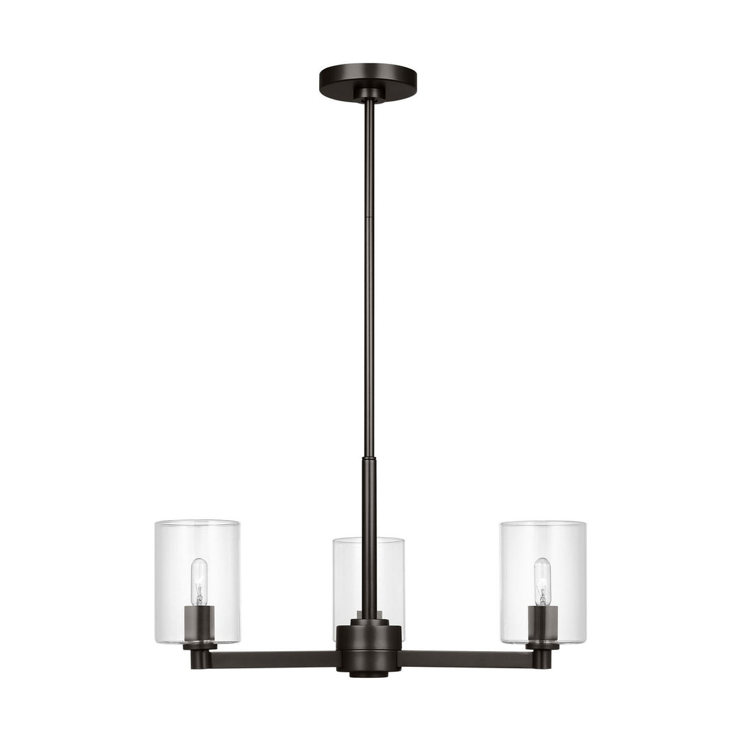 Visual Comfort Studio Canada - 3164203C-112 - Three Light Chandelier - Fullton - Midnight Black