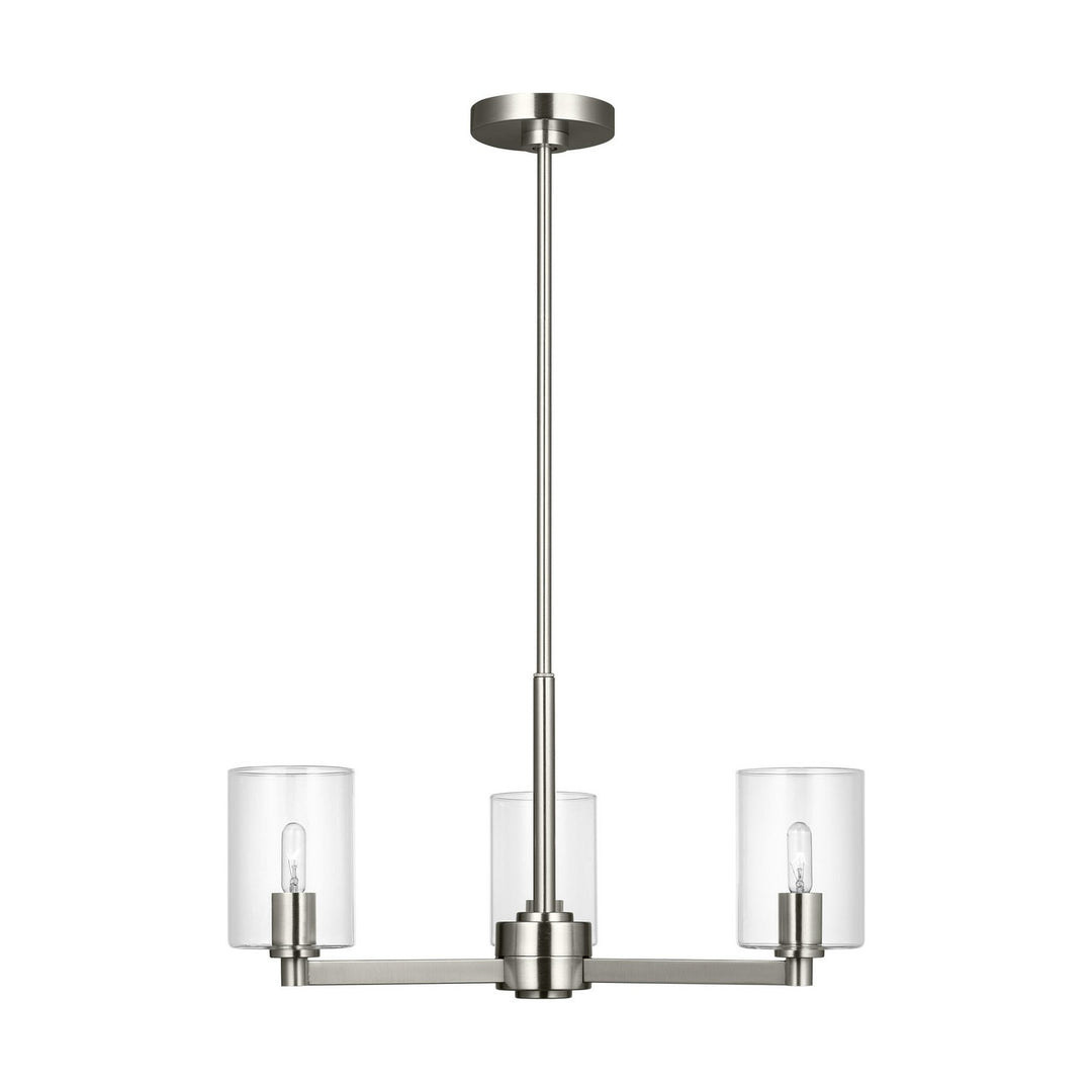 Visual Comfort Studio Canada - 3164203C-962 - Three Light Chandelier - Fullton - Brushed Nickel