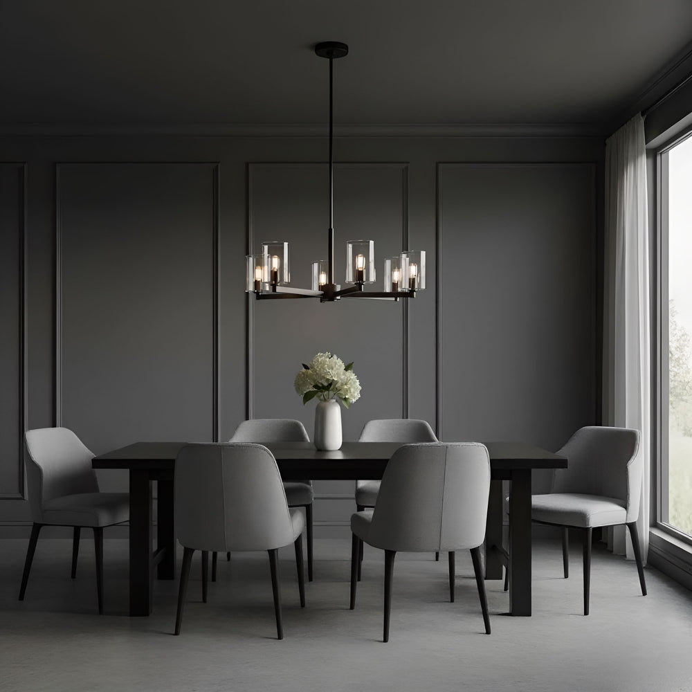 Visual Comfort Studio Canada - 3164205C-112 - Five Light Chandelier - Fullton - Midnight Black