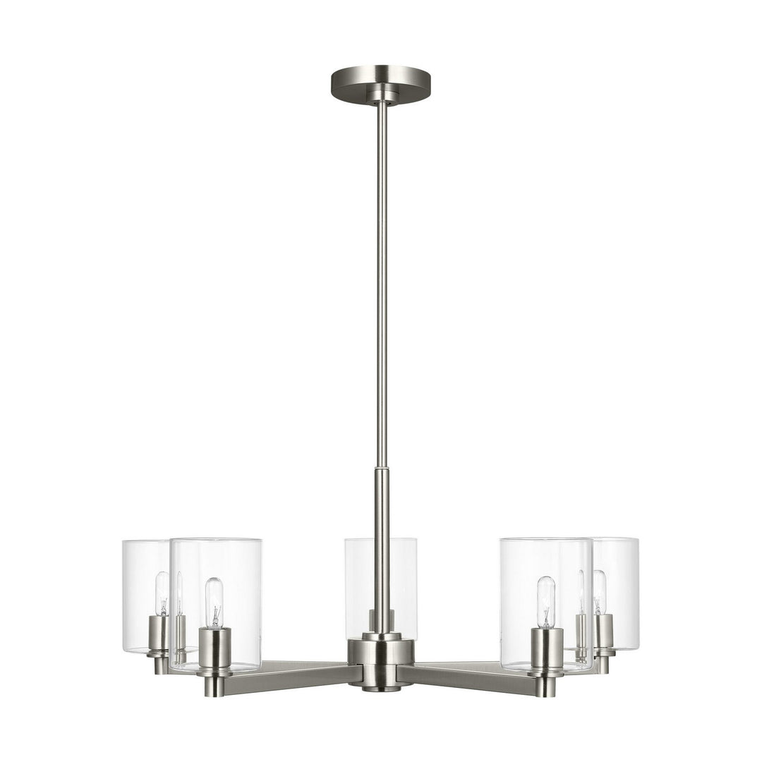 Visual Comfort Studio Canada - 3164205C-962 - Five Light Chandelier - Fullton - Brushed Nickel