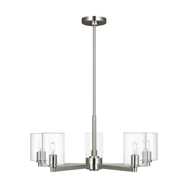 Visual Comfort Studio Canada - 3164205C-962 - Five Light Chandelier - Fullton - Brushed Nickel