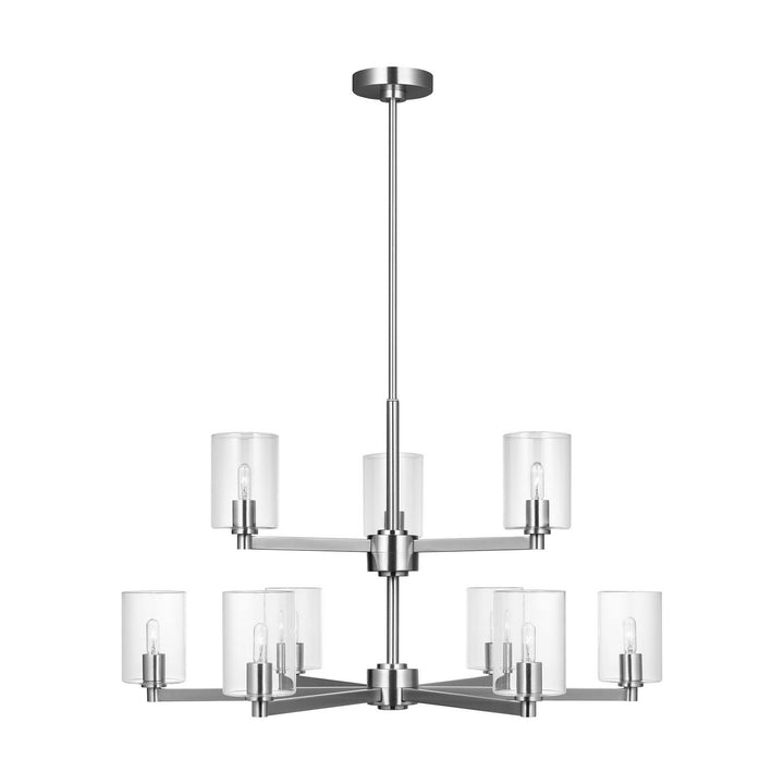 Visual Comfort Studio Canada - 3164209C-05 - Nine Light Chandelier - Fullton - Chrome