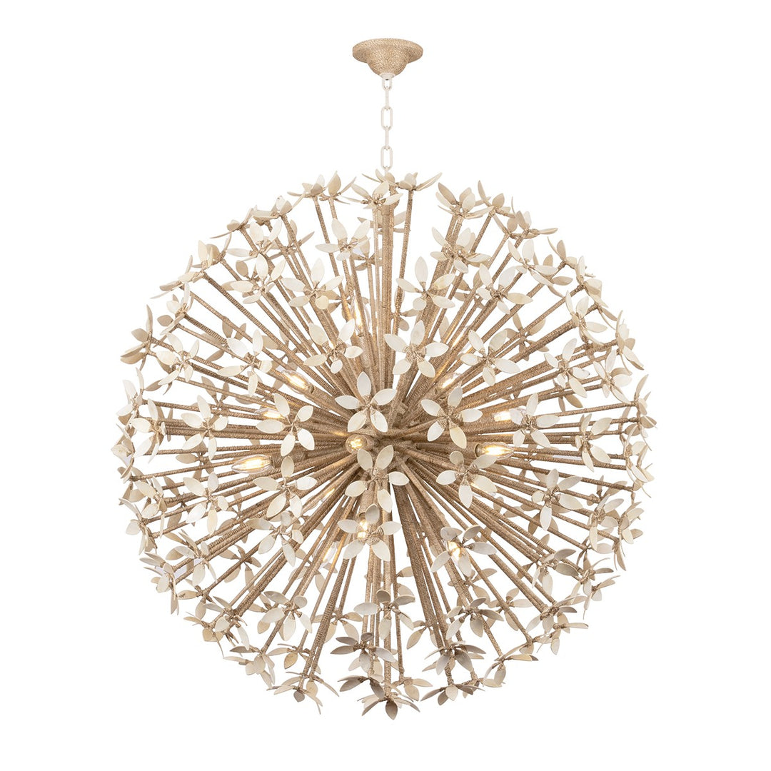 Corbett Lighting Canada - 511-40-IYC - 16 Light Chandelier - Corfu - Ivory Coco