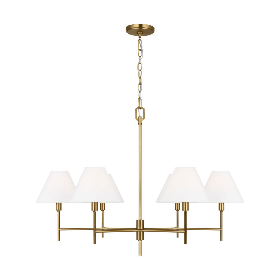 Visual Comfort Studio Canada - CC1776BBS - Six Light Chandelier - Ridgewood - Burnished Brass