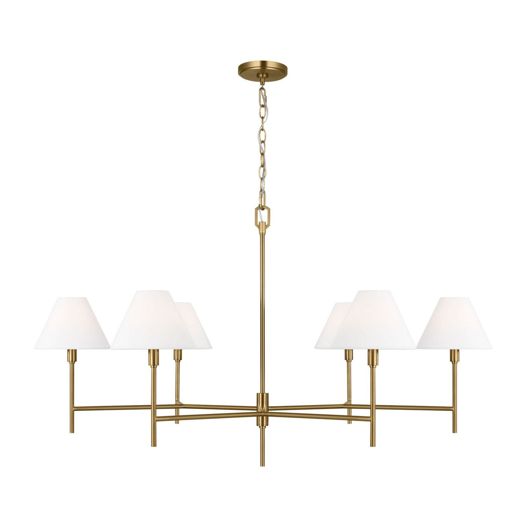 Visual Comfort Studio Canada - CC1786BBS - Six Light Chandelier - Ridgewood - Burnished Brass