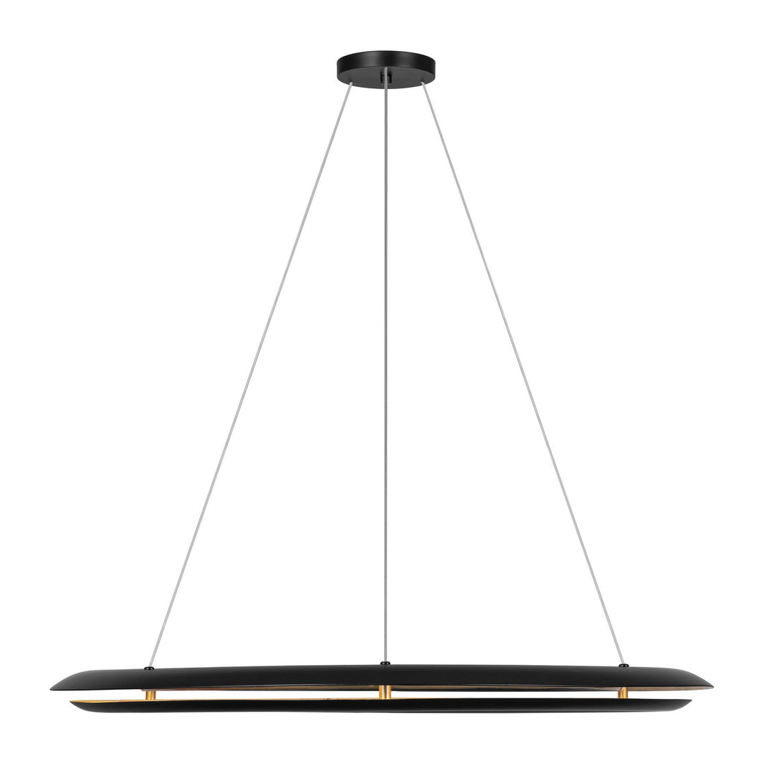 Cielo LED Chandelier in Midnight Black - available from The Lighting Shoppe, trusted by Canadian homeowners