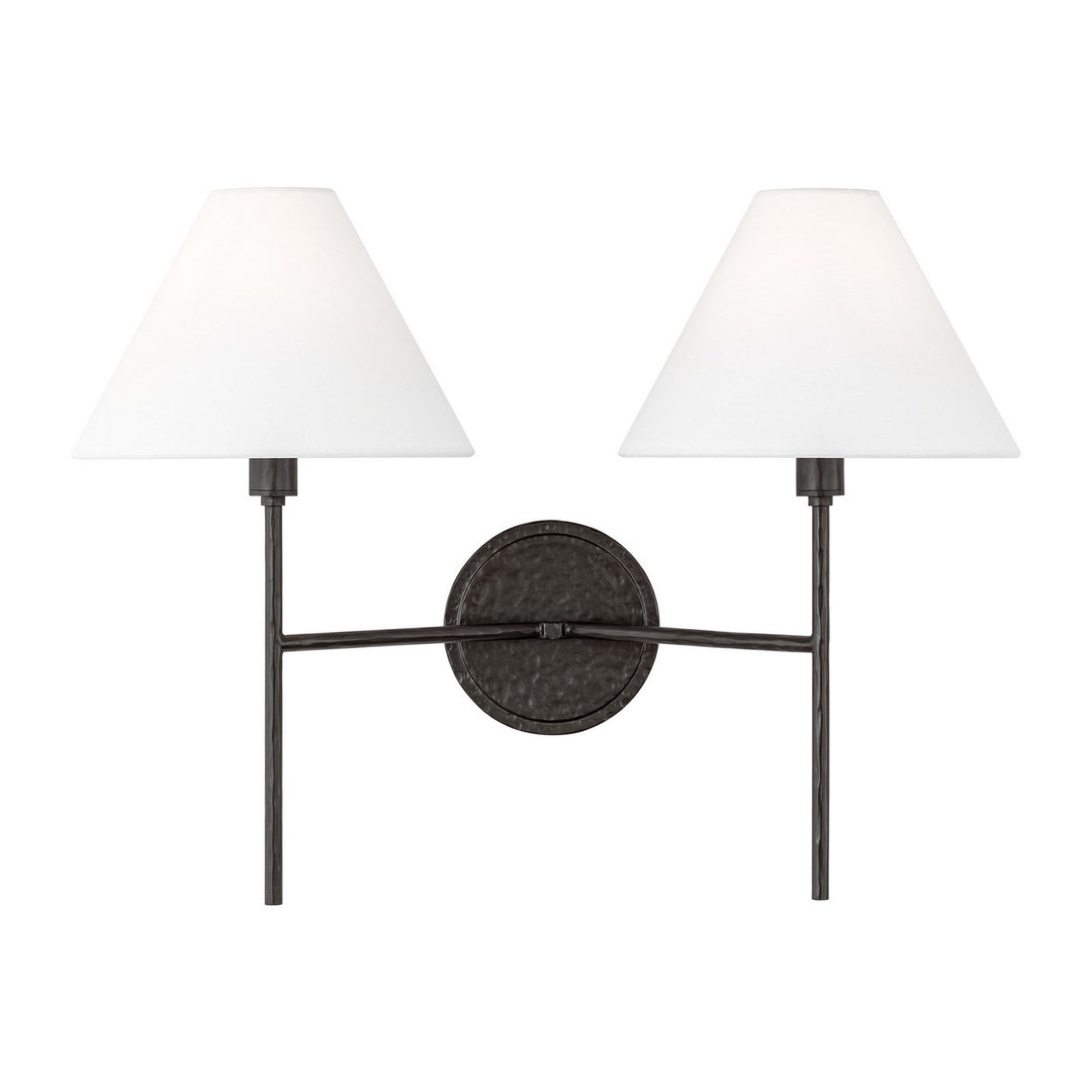 Visual Comfort Studio Canada - CW1382AI - Two Light Wall Sconce - Ridgewood - Aged Iron