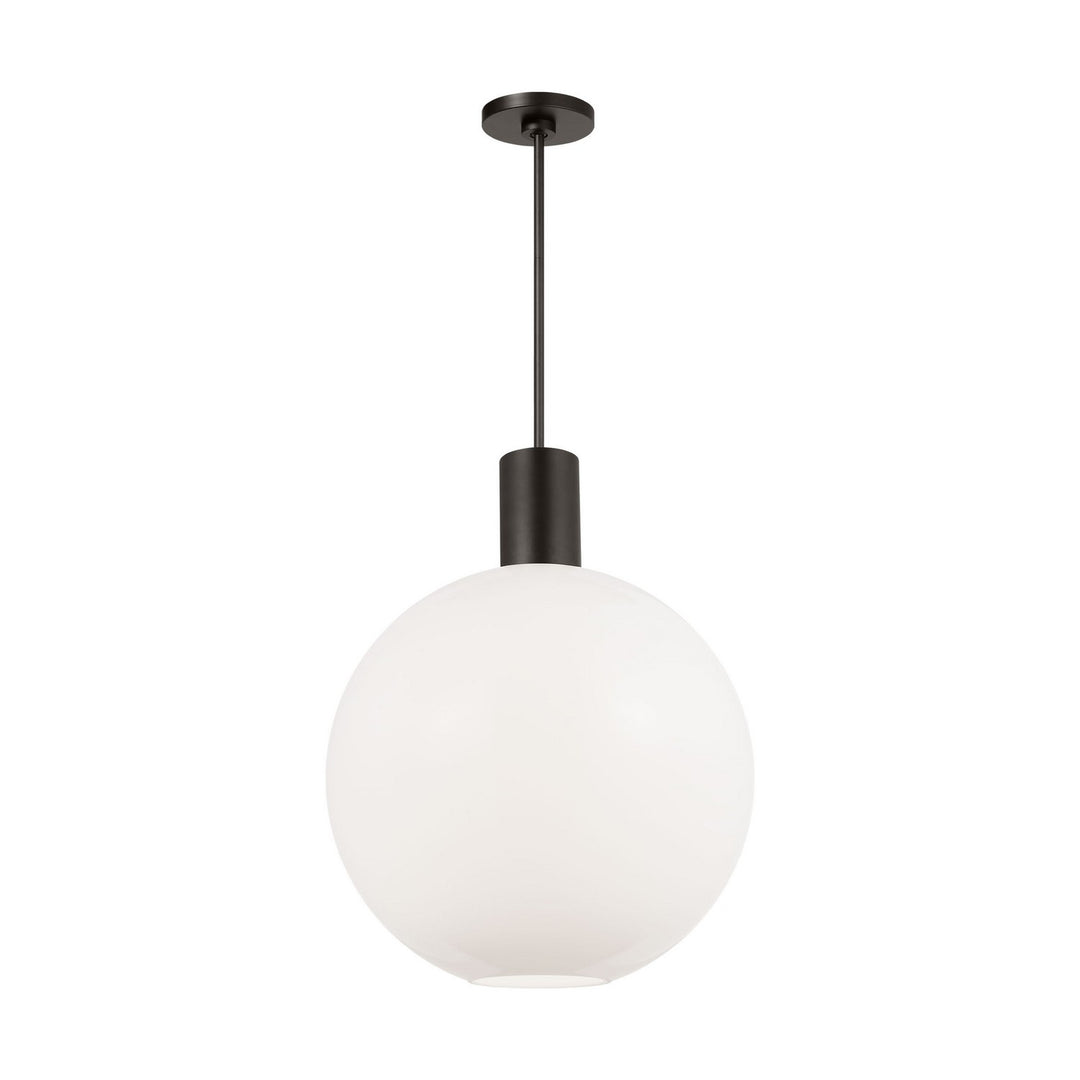 Colewood One Light Pendant in Midnight Black - available from The Lighting Shoppe, trusted by Canadian homeowners