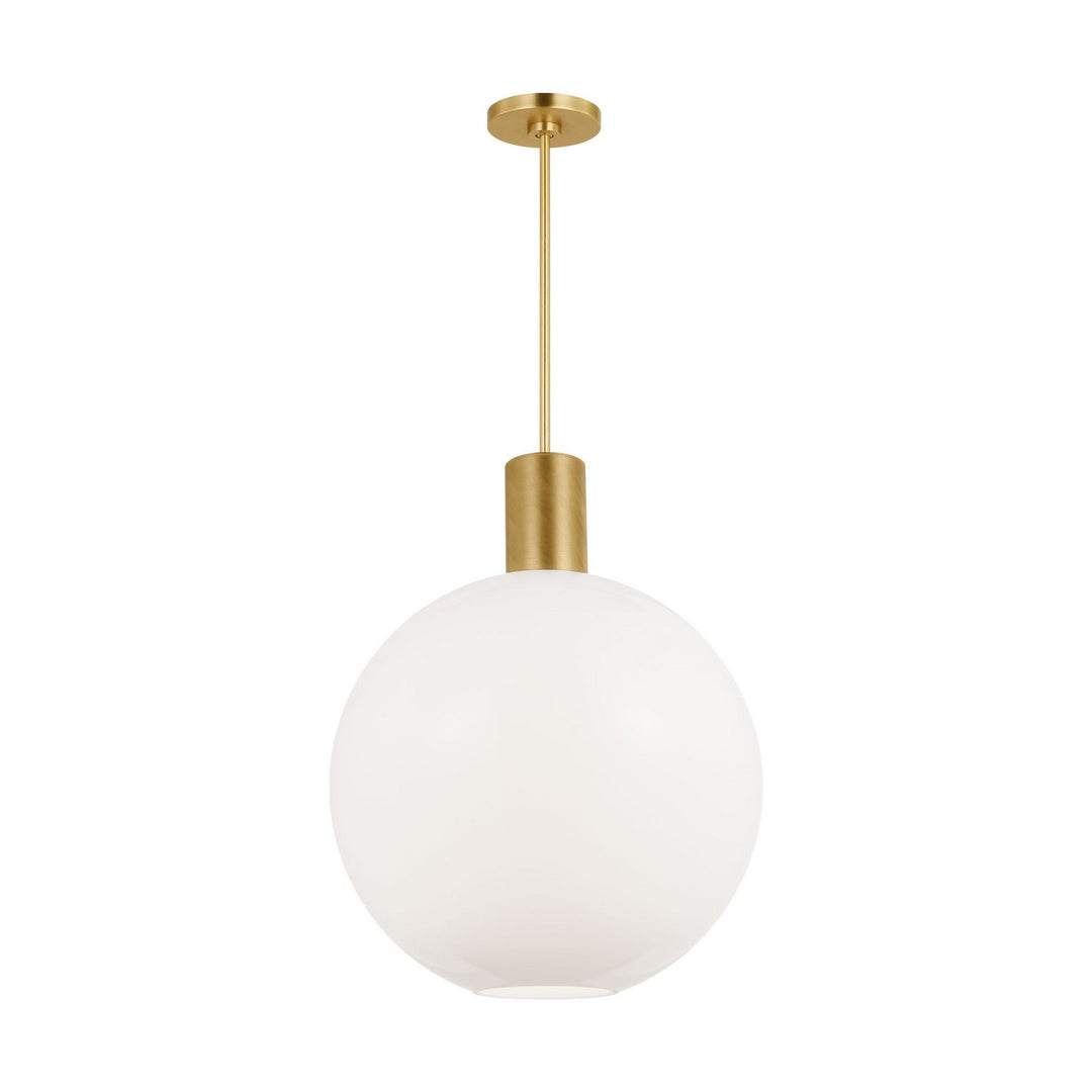 Colewood One Light Pendant in Satin Brass - available from The Lighting Shoppe, trusted by Canadian homeowners