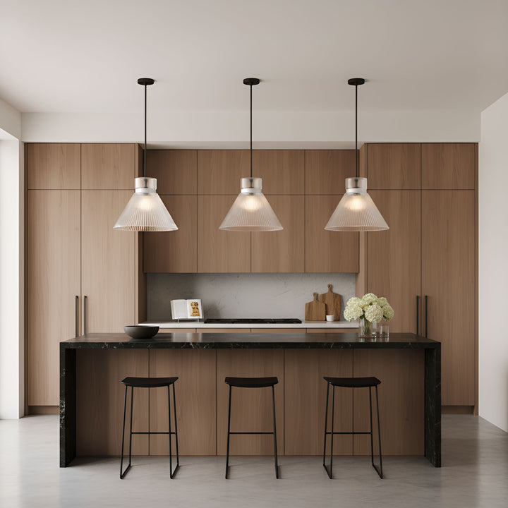 Visual Comfort Studio Canada - DJP1201MBK - One Light Pendant - Liouet - Midnight Black