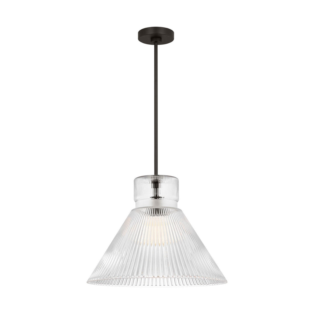 Liouet One Light Pendant in Midnight Black - available from The Lighting Shoppe, trusted by Canadian homeowners