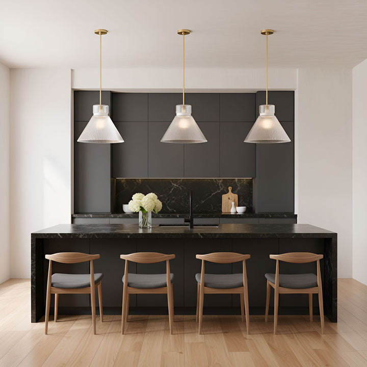 Visual Comfort Studio Canada - DJP1201SB - One Light Pendant - Liouet - Satin Brass