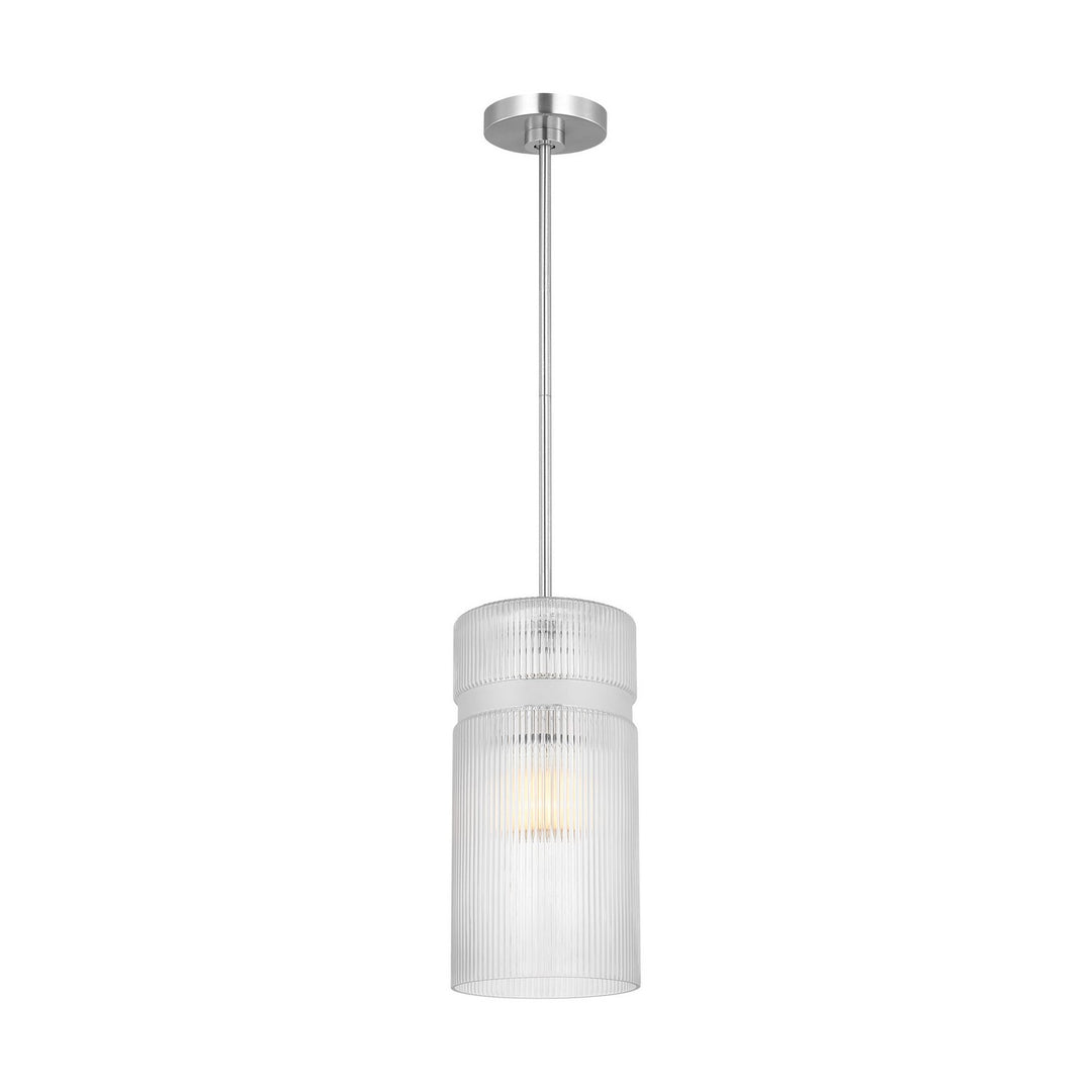 Liouet One Light Pendant in Brushed Nickel - available from The Lighting Shoppe, trusted by Canadian homeowners
