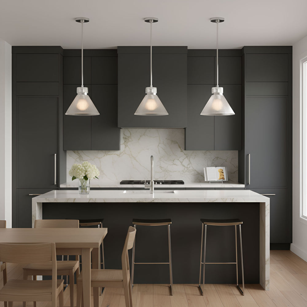 Visual Comfort Studio Canada - DJP1221BS - One Light Pendant - Liouet - Brushed Nickel