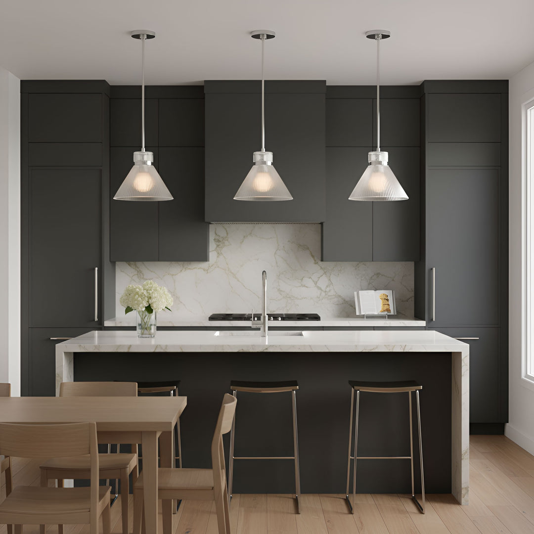 Visual Comfort Studio Canada - DJP1221BS - One Light Pendant - Liouet - Brushed Nickel