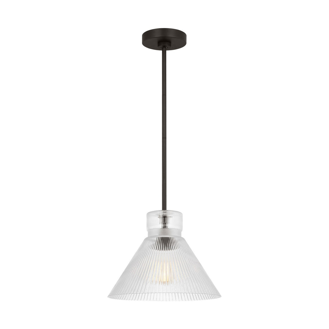 Liouet One Light Pendant in Midnight Black - available from The Lighting Shoppe, trusted by Canadian homeowners