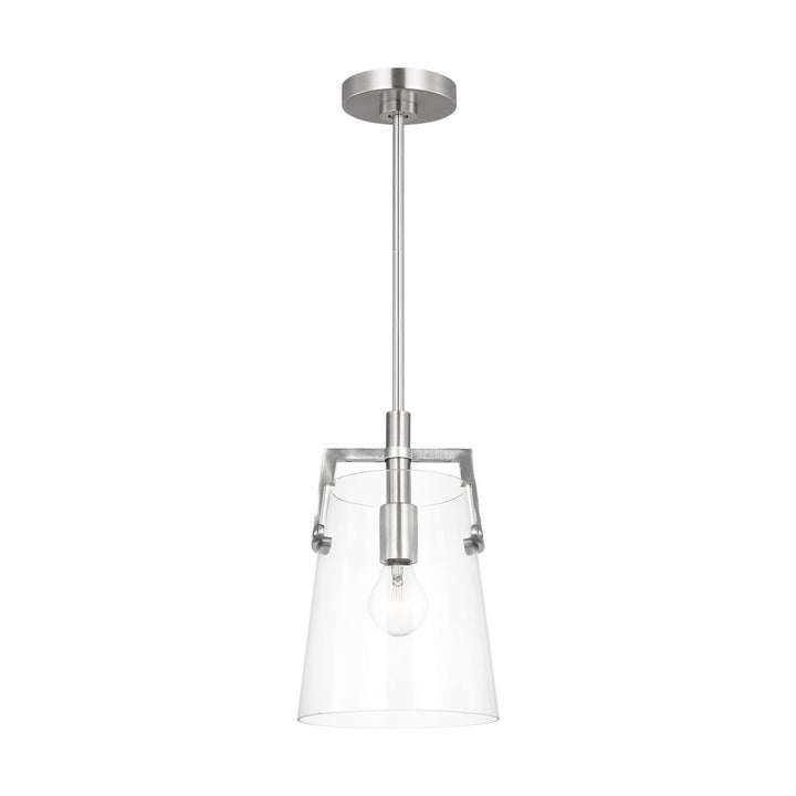 Visual Comfort Studio Canada - DJP1261BS - One Light Pendant - Crofton - Brushed Nickel