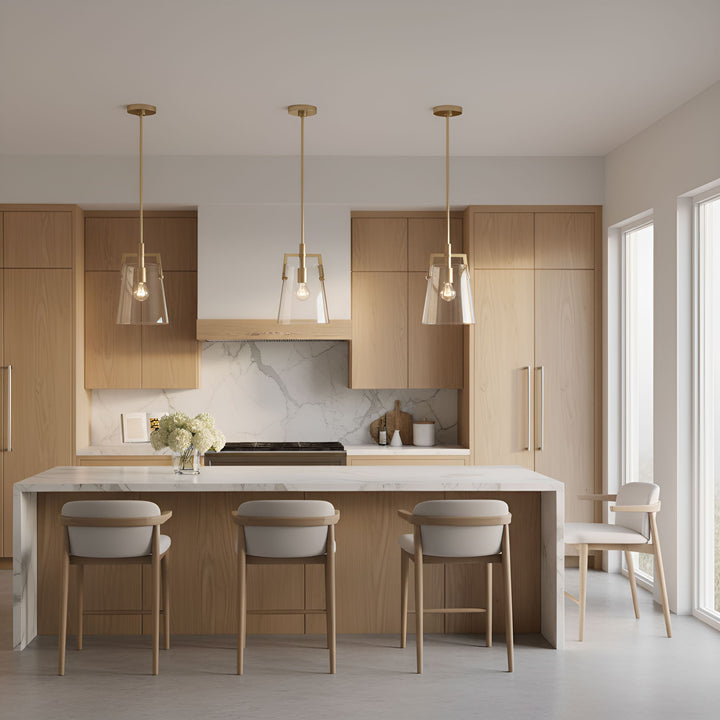 Visual Comfort Studio Canada - DJP1261SB - One Light Pendant - Crofton - Satin Brass