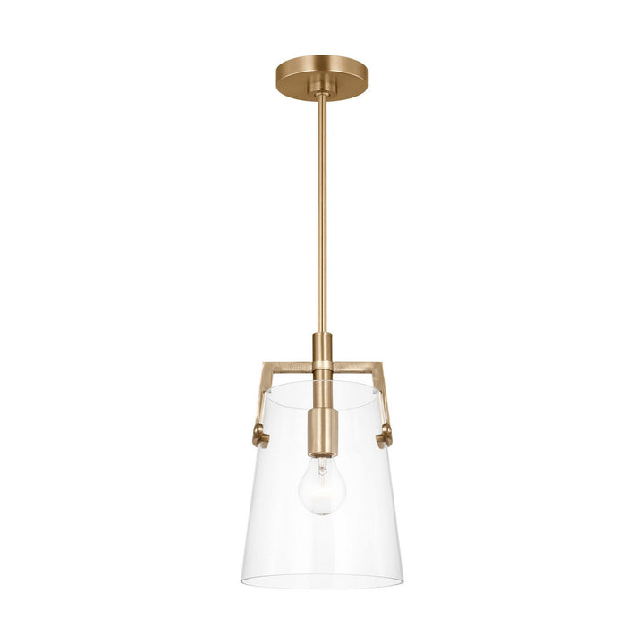 Visual Comfort Studio Canada - DJP1261SB - One Light Pendant - Crofton - Satin Brass